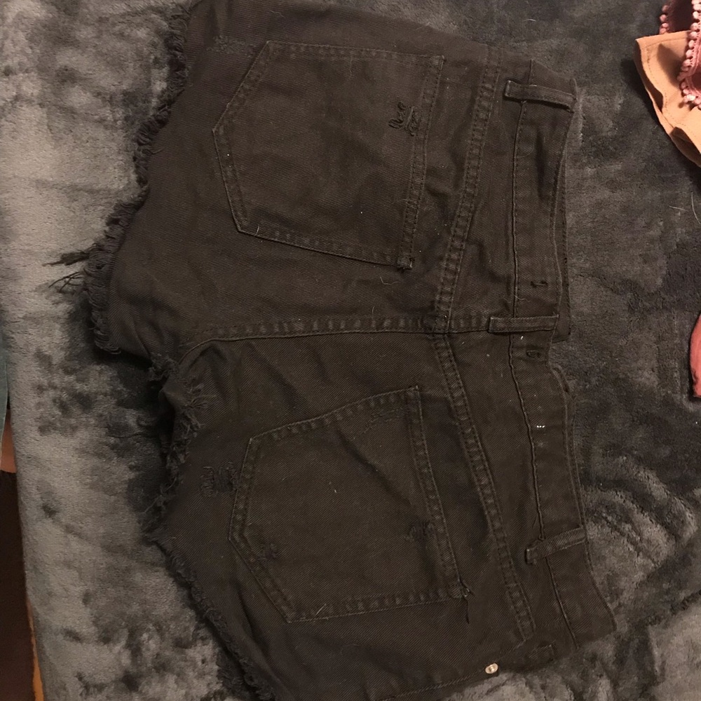 Black shorts